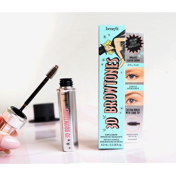 MASCARA 3D Brow Tones holdlive THÁI LAN SIÊU DÀI & DÀY MI