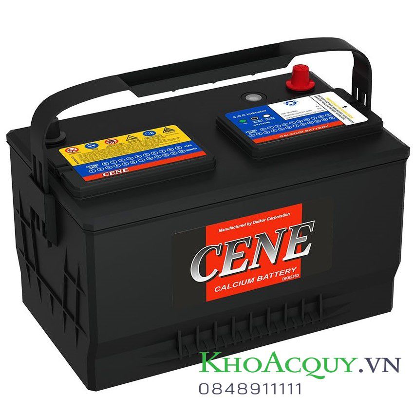 Ắc quy CENE DIN 55530/65 12V 55AH new