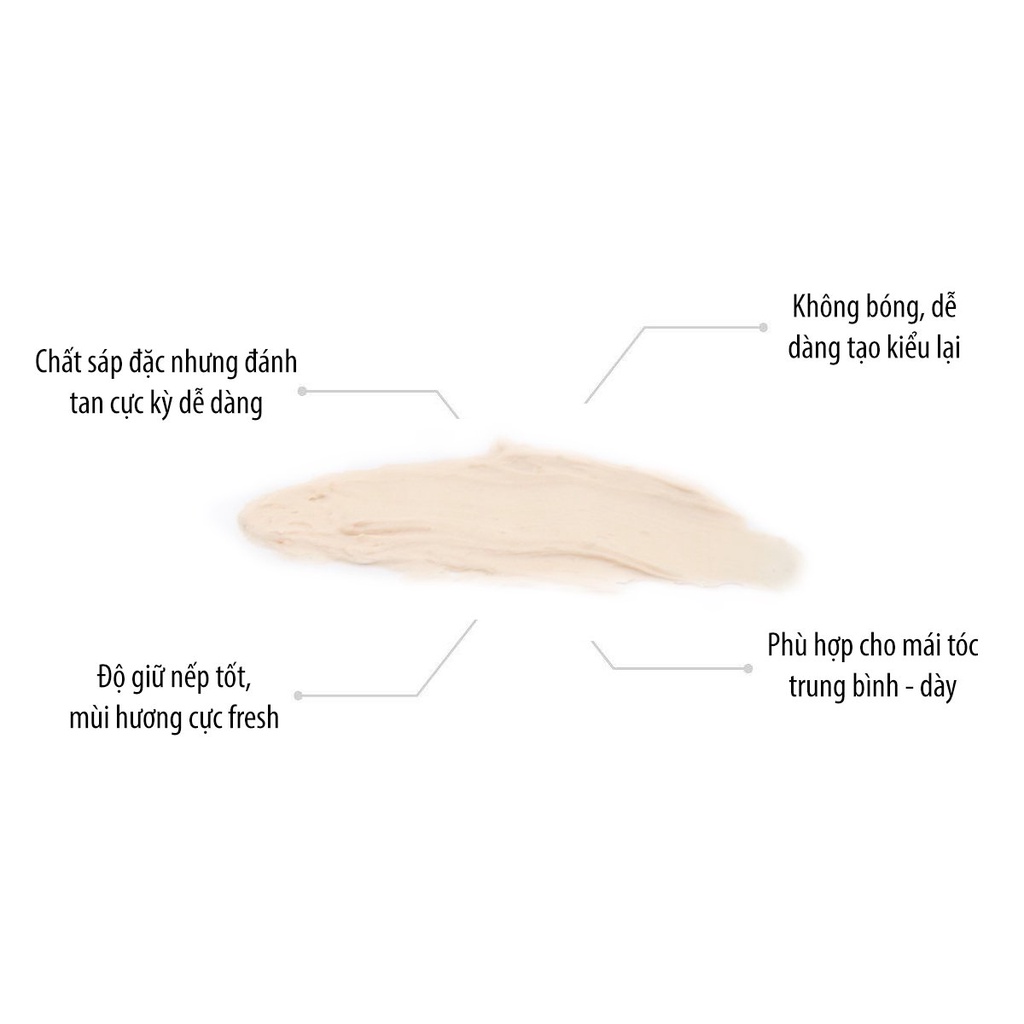 Sáp vuốt tóc Helios Texture Clay