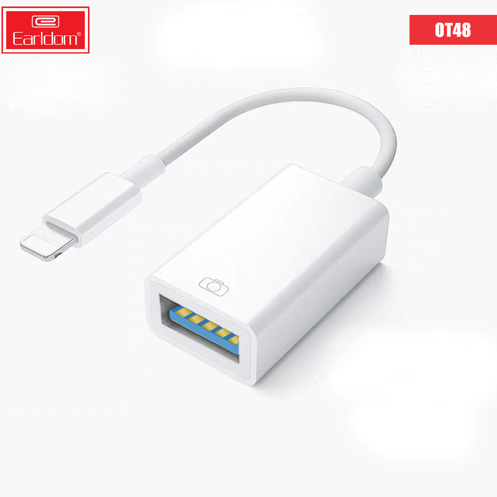 Đầu đọc thẻ nhớ, Usb, bàn phím cho Iphone, Ipad Earldom OT48