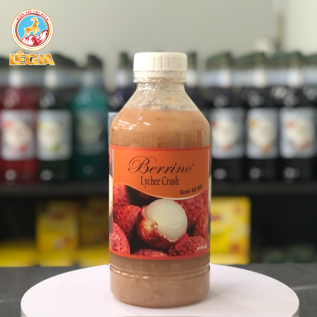Sinh tố vải Berrino (Berrino Lychee Crush) 1L