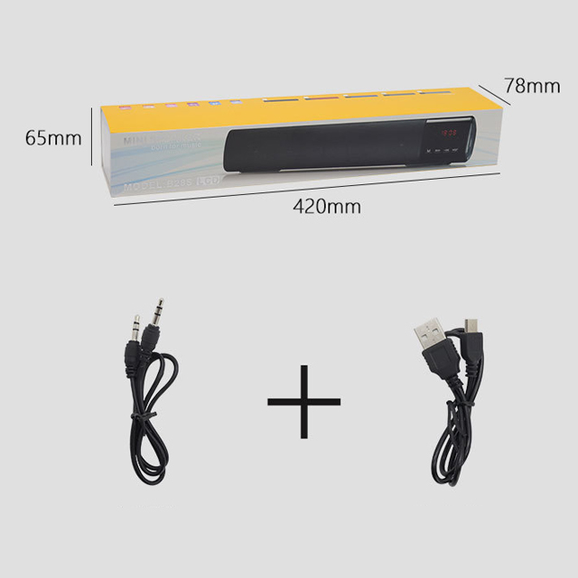 [HCM]Loa Bluetooth Soundbar mini B28S