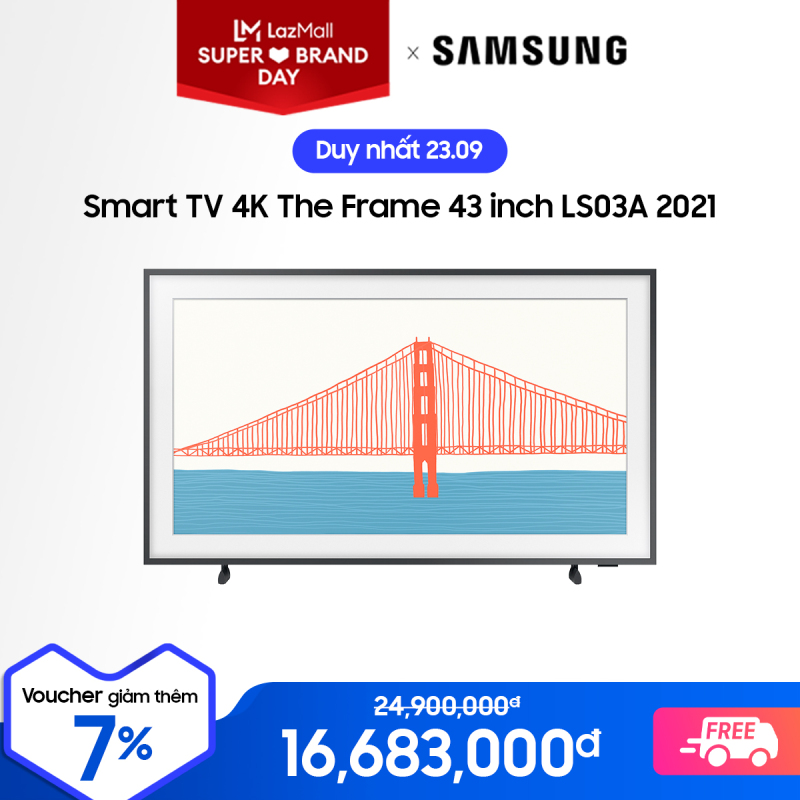 Bảng giá Smart TV Samsung 4K The Frame 43 inch LS03A 2021