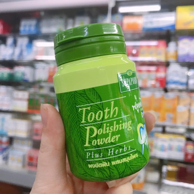 Bột Tẩy Trắng Răng Supaporn Tooth Thái Lan