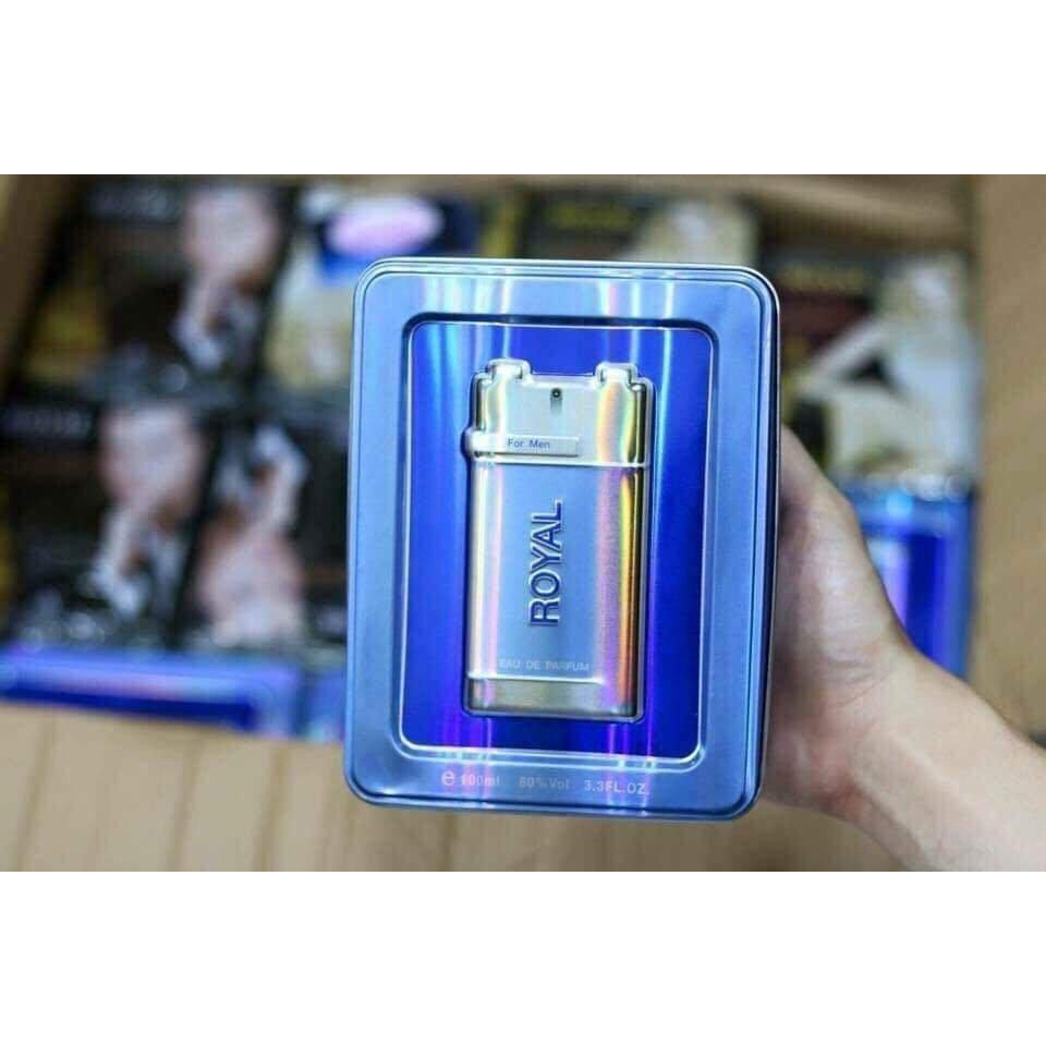 Nước hoa Royal hộp thiếc for men 100ML