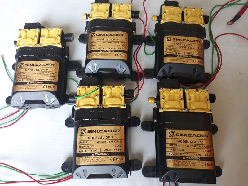 Bơm đôi mini 12v cao cấp
