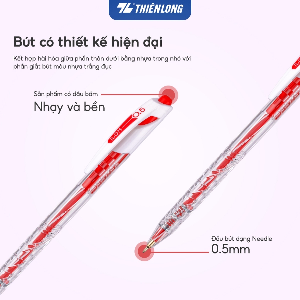 Combo 20 bút bi thiên long Tl-079