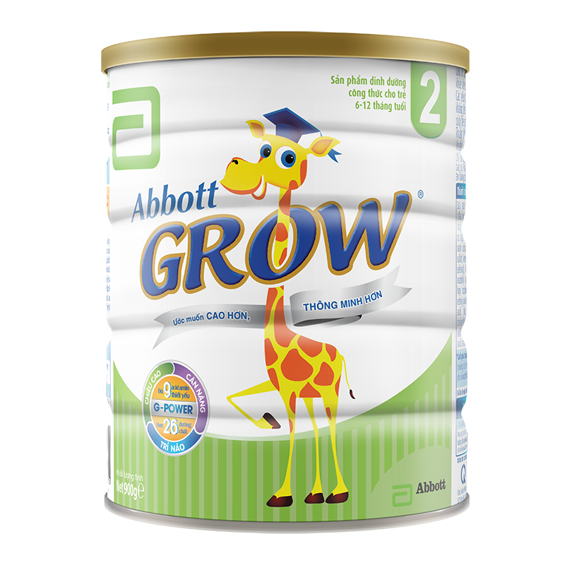 Sữa Abbott grow 2 900g