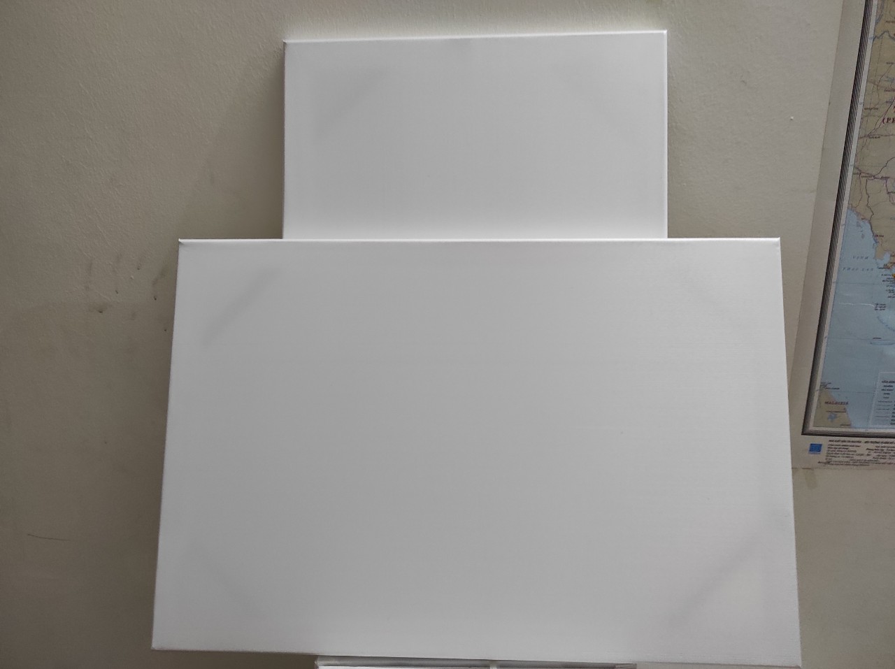 Combo 2 toan vẽ tranh 40x60 cm căng sẵn