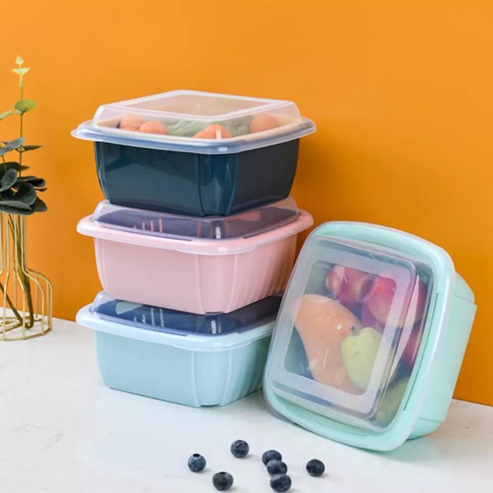 BỘ THAU RỔ CÓ NẮP SIÊU TIỆN ÍCH