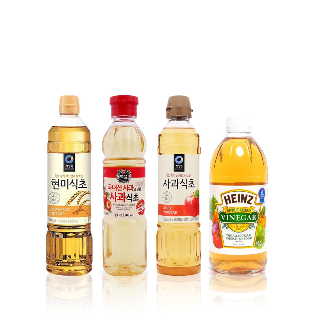 Giấm Táo Hàn Quốc 500ml nhiều vị