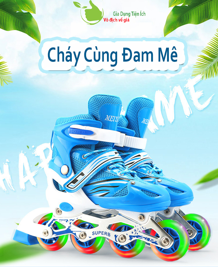 Giày trượt Patin cho người lớn và trẻ em, Giày trượt Patin Meiyaya thế hệ mới