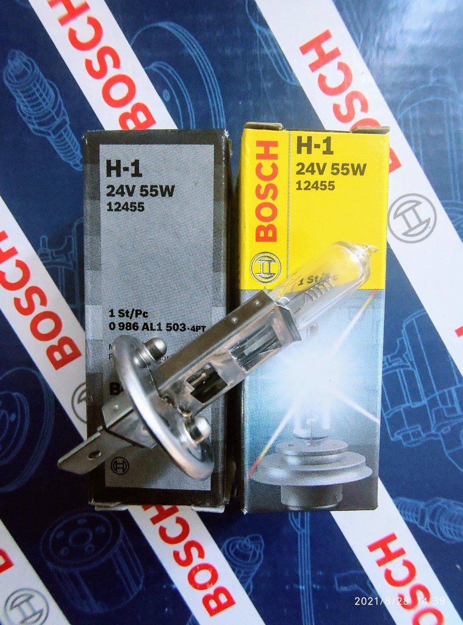 Bóng Đèn Xe Tải Bosch H1 24V 55W
