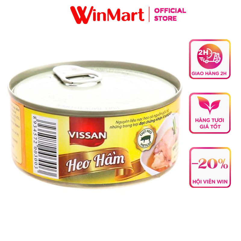 [Siêu thị WinMart] - Heo hầm Visan hộp 150g