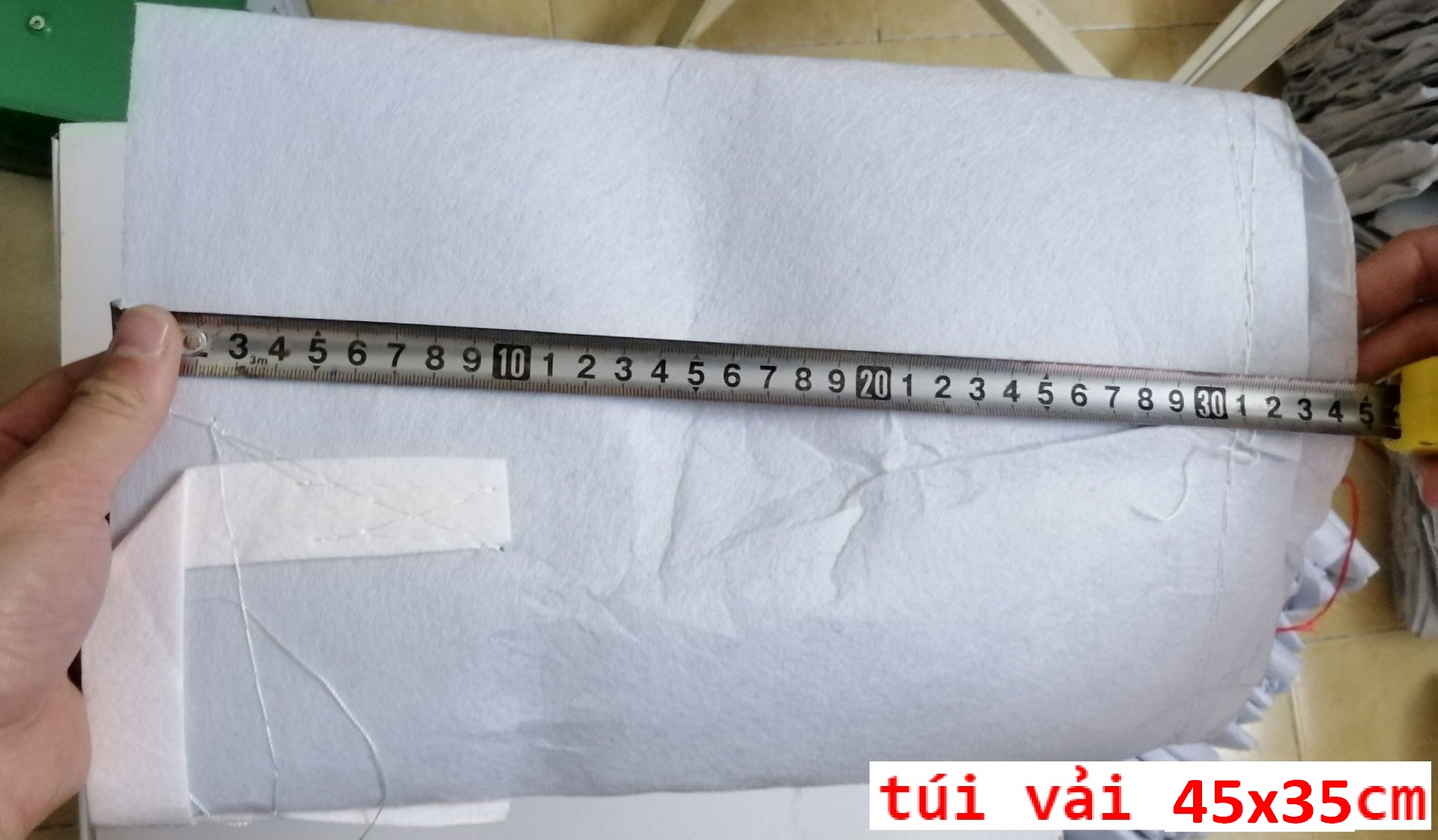 10 TÚI VẢI TRỒNG CÂY 45X35cm