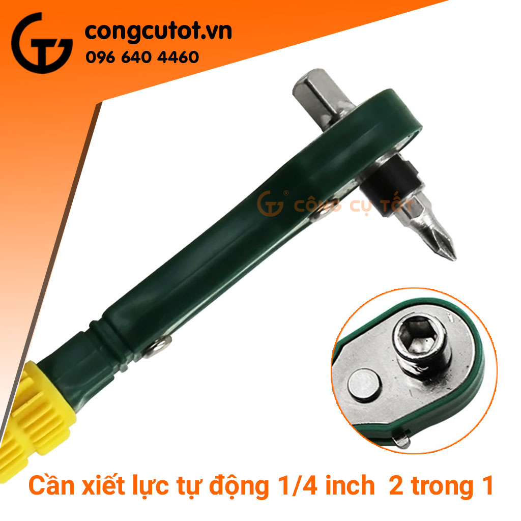 Tay vặn cóc 1/4inch để vặn khẩu và vặn vít