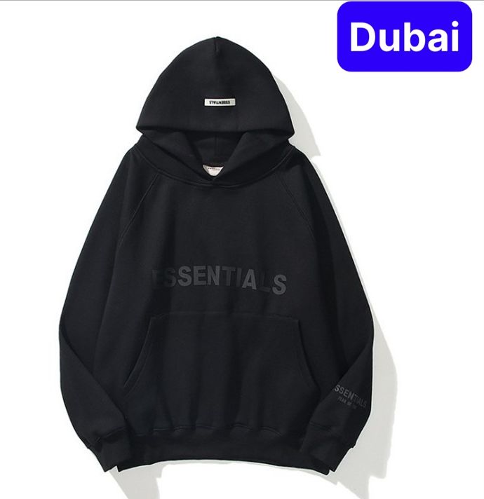 ÁO KHOÁC HOODIE NAM NỮ ESSENTIALS VẢI DÀY PHOM FORM RỘNG CHỐNG NẮNG, NÓNG ĐÔNG HÈ HOT TREND CỰC HOT MÙA ĐÔNG XUÂN HIT 2022 - DUBAI FASHION