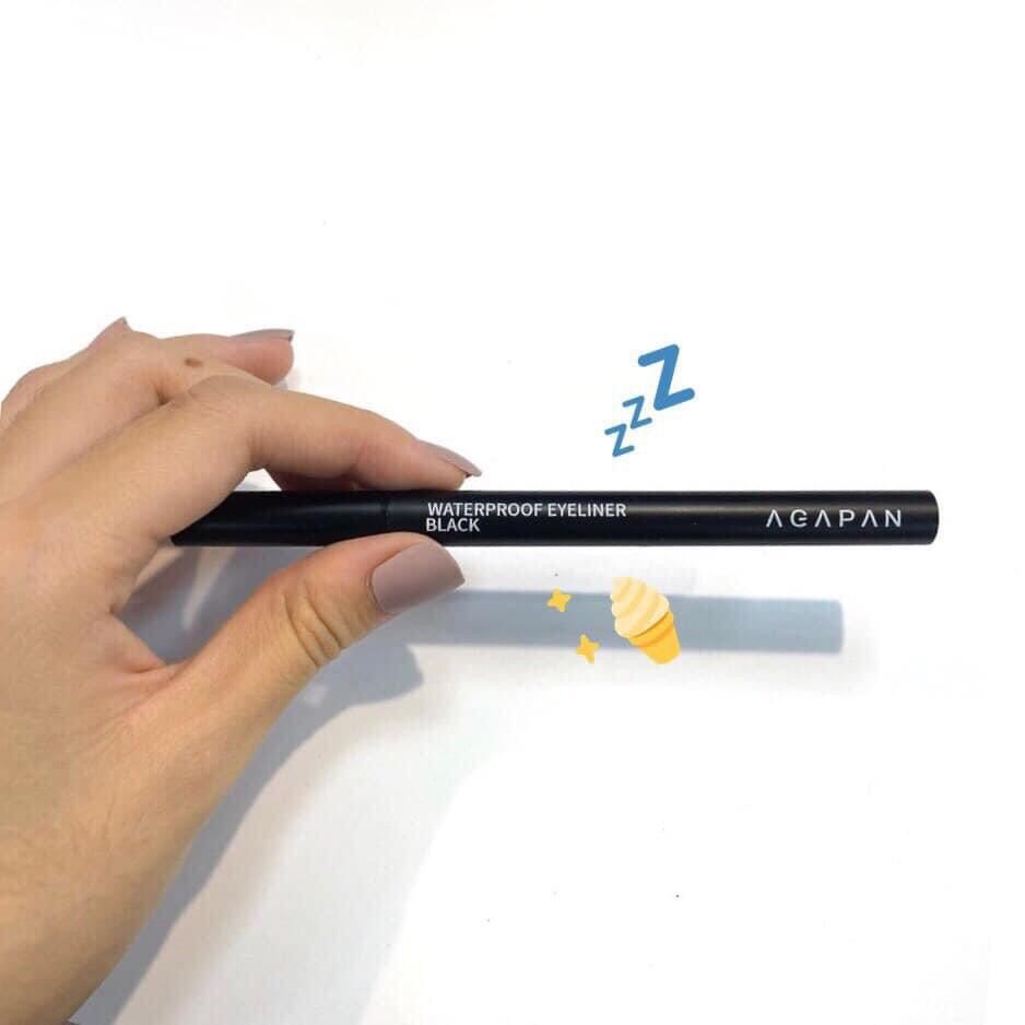KẺ MẮT DẠ AGAPAN WATERPROOF EYELINER BLACK - Garis store