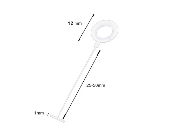 Ti bắn mác đầu tròn - Ring tag pin