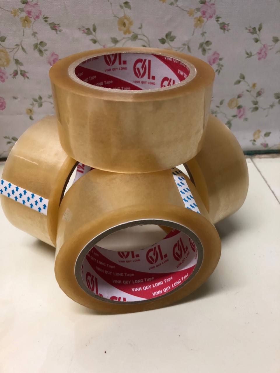 Băng keo trong / đục dán thùng - 1 cuộn 150 yard