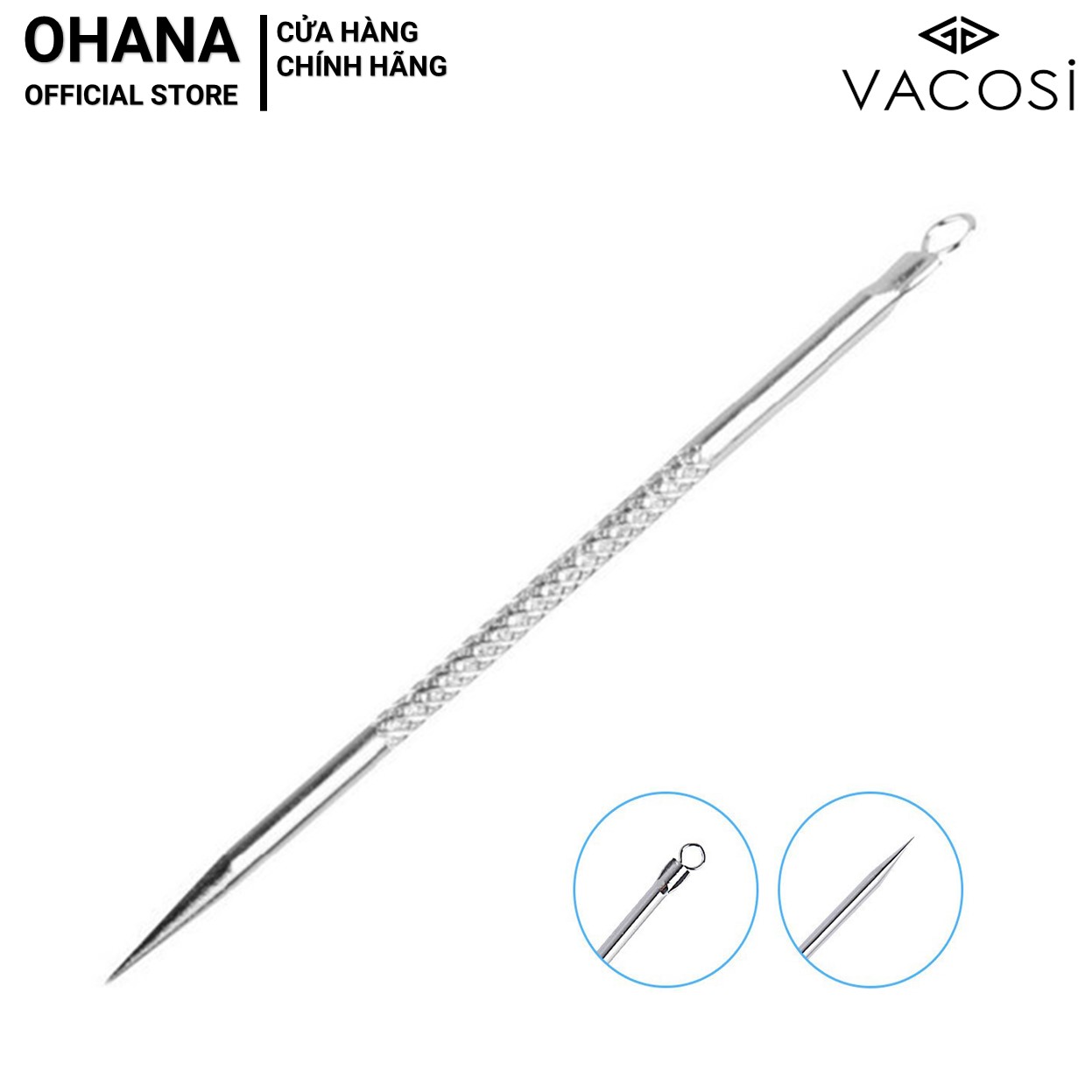 Cây Nặn Mụn 2 Đầu Vacosi (1 cái/túi)