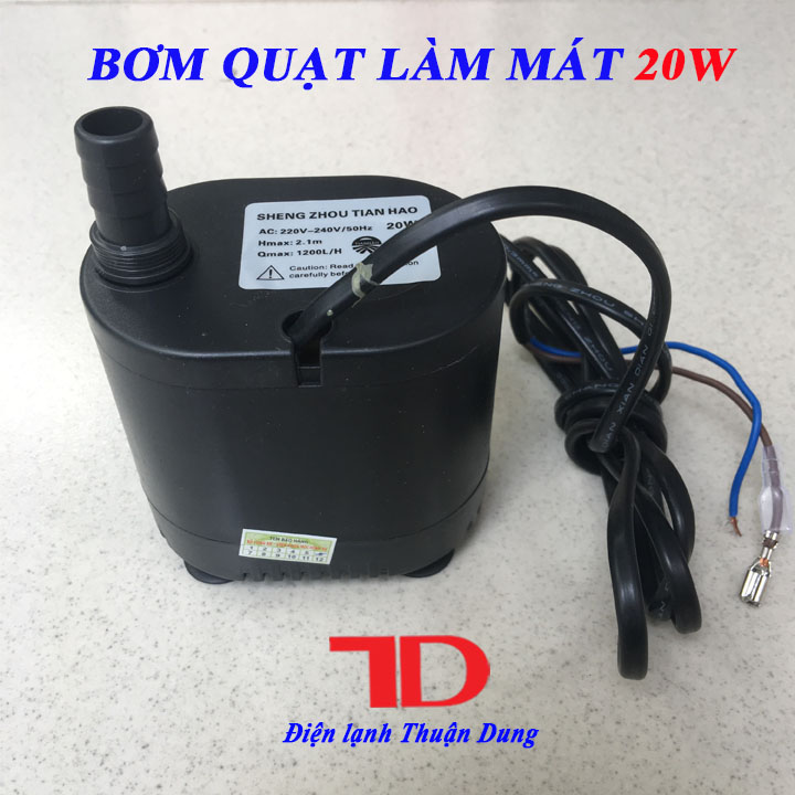 Máy bơm quạt làm mát 20w