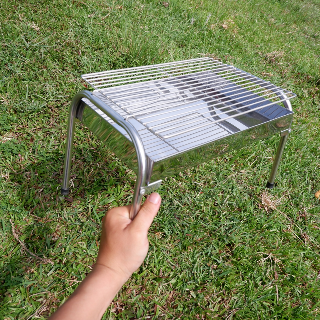 Bếp nướng ngoài trời, Bếp nướng than hoa gấp gọn TopV GXS, đi du lịch, picnic tiện lợi