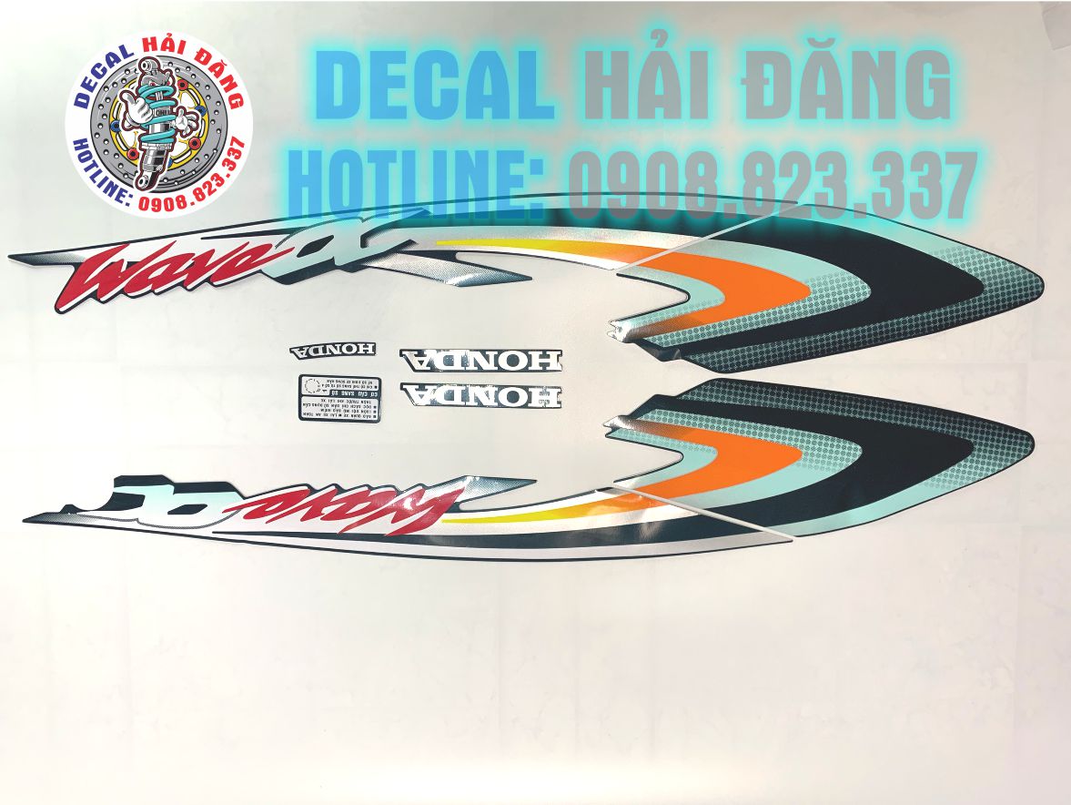 Tem Wave alpha đời 2002 lốc đen zin thái cao cấp