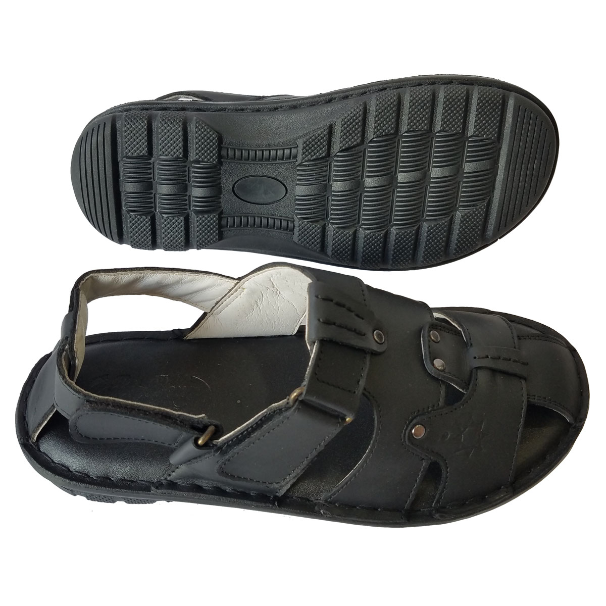 Giày Sandal Nam Bít Đầu Da Bò BIGBEN Cao Cấp SD006