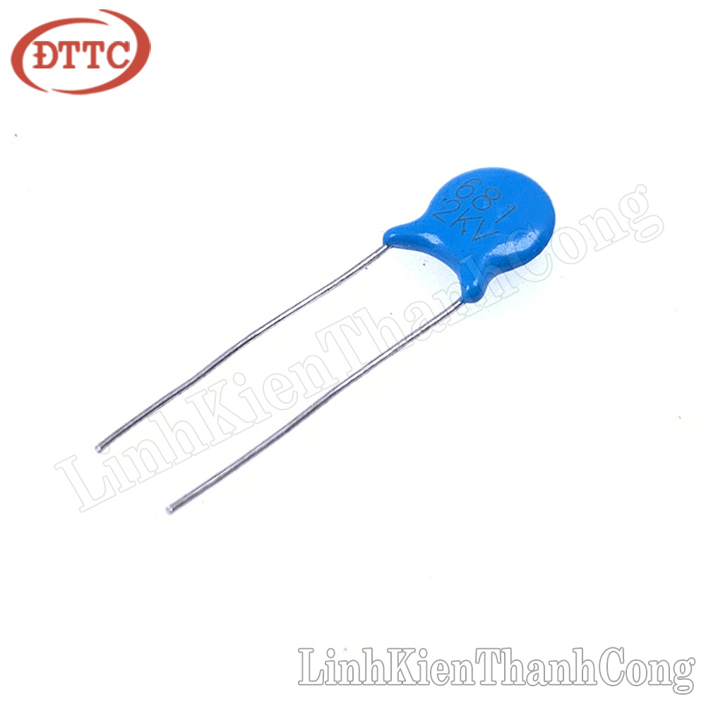 Bộ 5 Chiếc Tụ Cao Áp 680pF 681 2KV