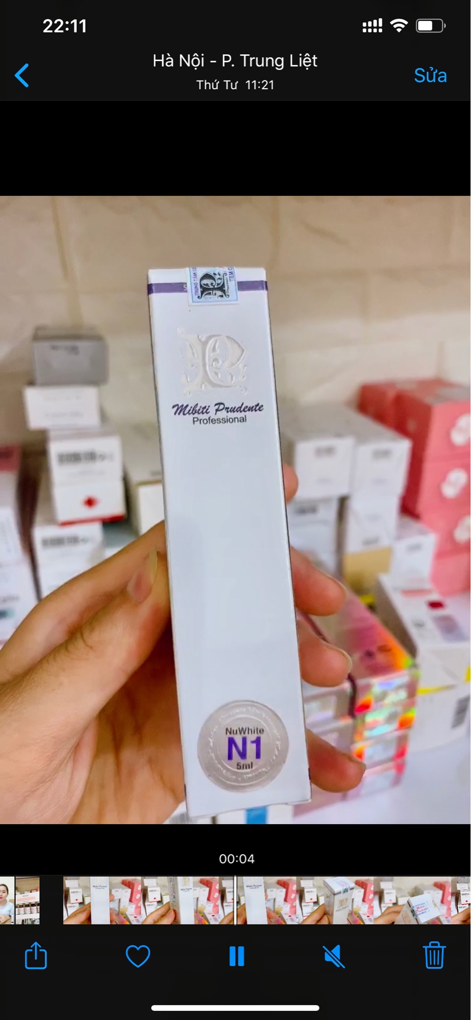 Kem làm hồng nhũ hoa cao cấp Nuwhite N1