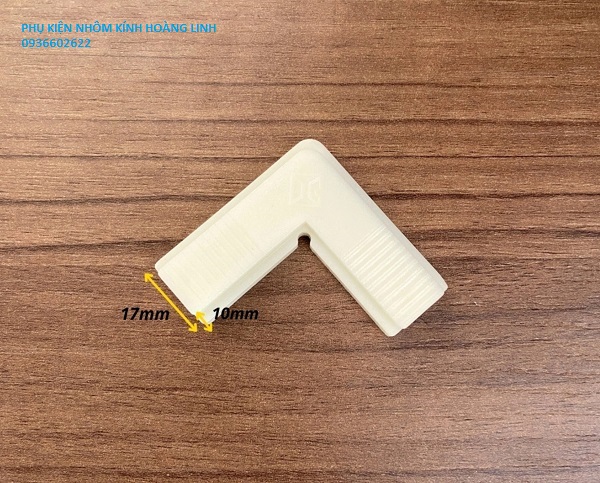 Ke cánh kính - Ke nhựa nội thất - Combo 10 cái