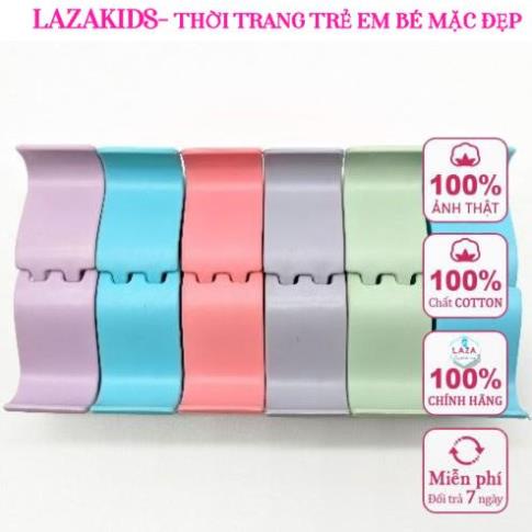 Set 12 kẹp càng cua 5 răng HÀN QUỐC   nhám mix 6 màu cao cấp ĐẸP XINH HOTTRENDS 2022 ALADIN SHOP TRẺ EM