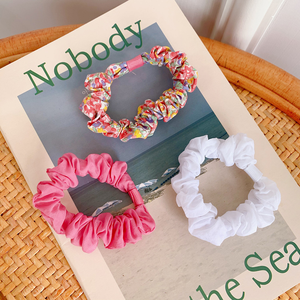 Set 3 cột tóc scrunchies xinh xắn- UniLabel