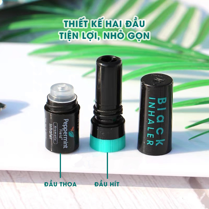 Ống hít thông mũi bạc hà Black Peppermint Field 2ml - date xa
