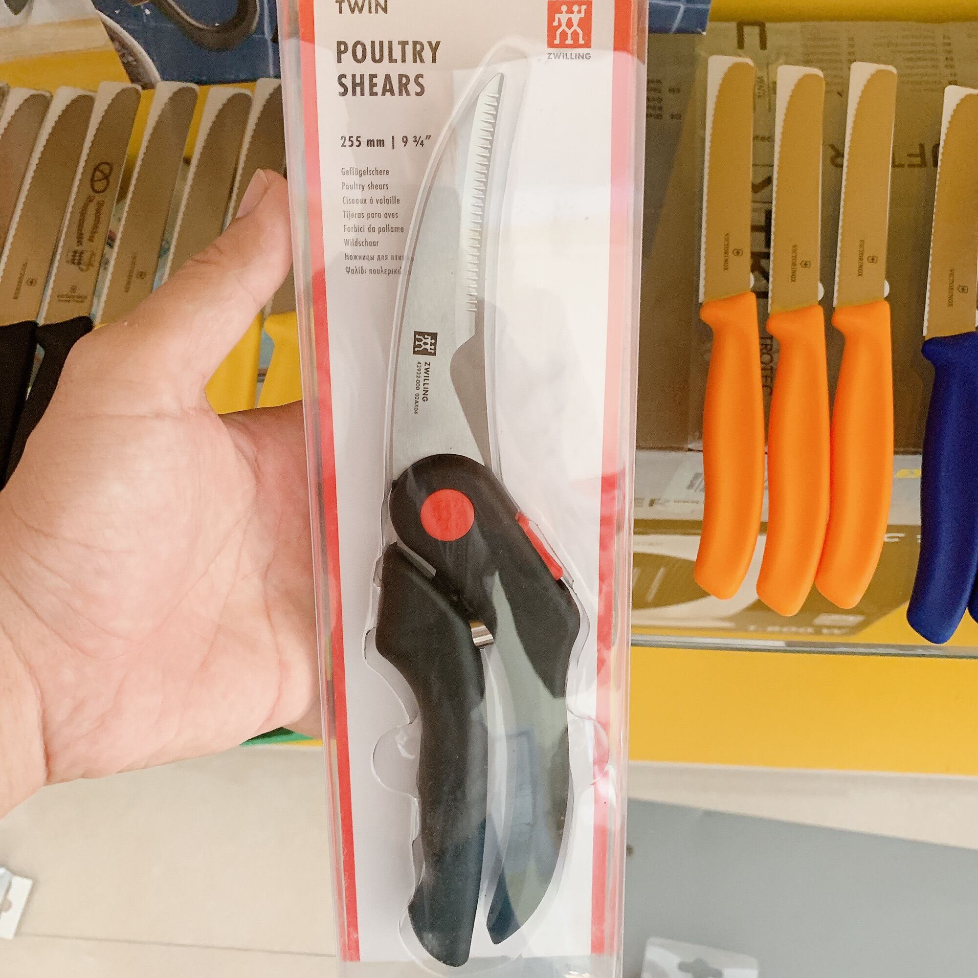 ( Bill Đức ) KÉO CẮT GÀ ZWILLING - MADE IN GERMANY