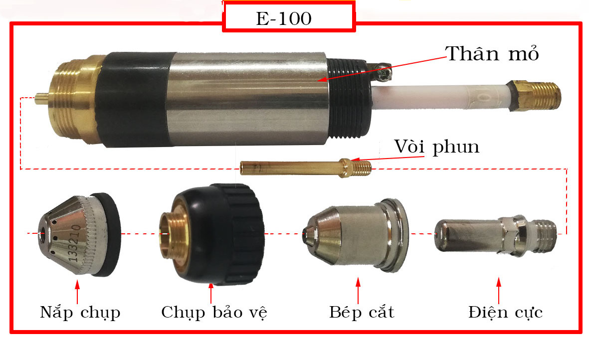 Bép cắt plasma E-100
