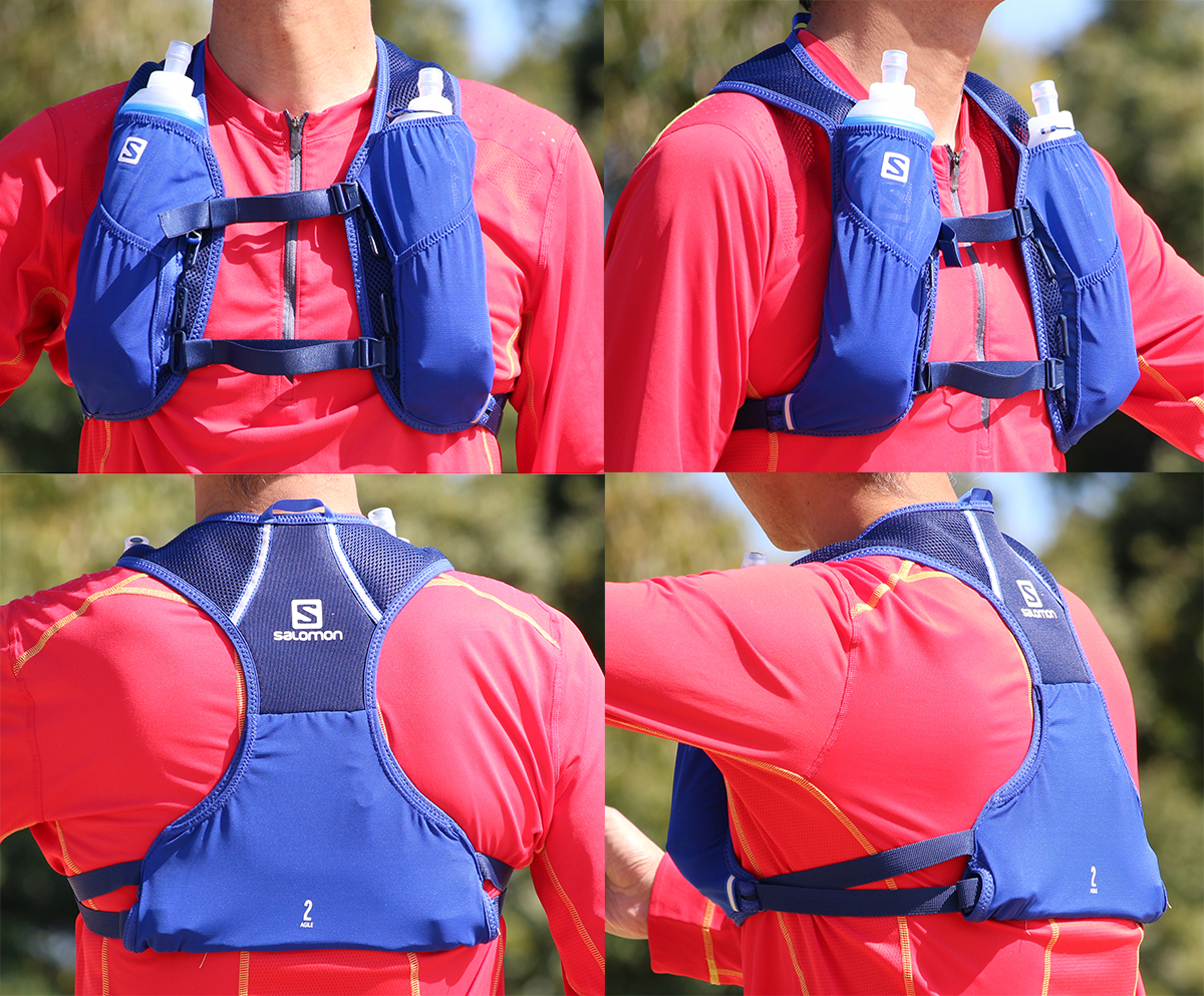 Áo chạy chính hãng Salomon Agile 2 Set