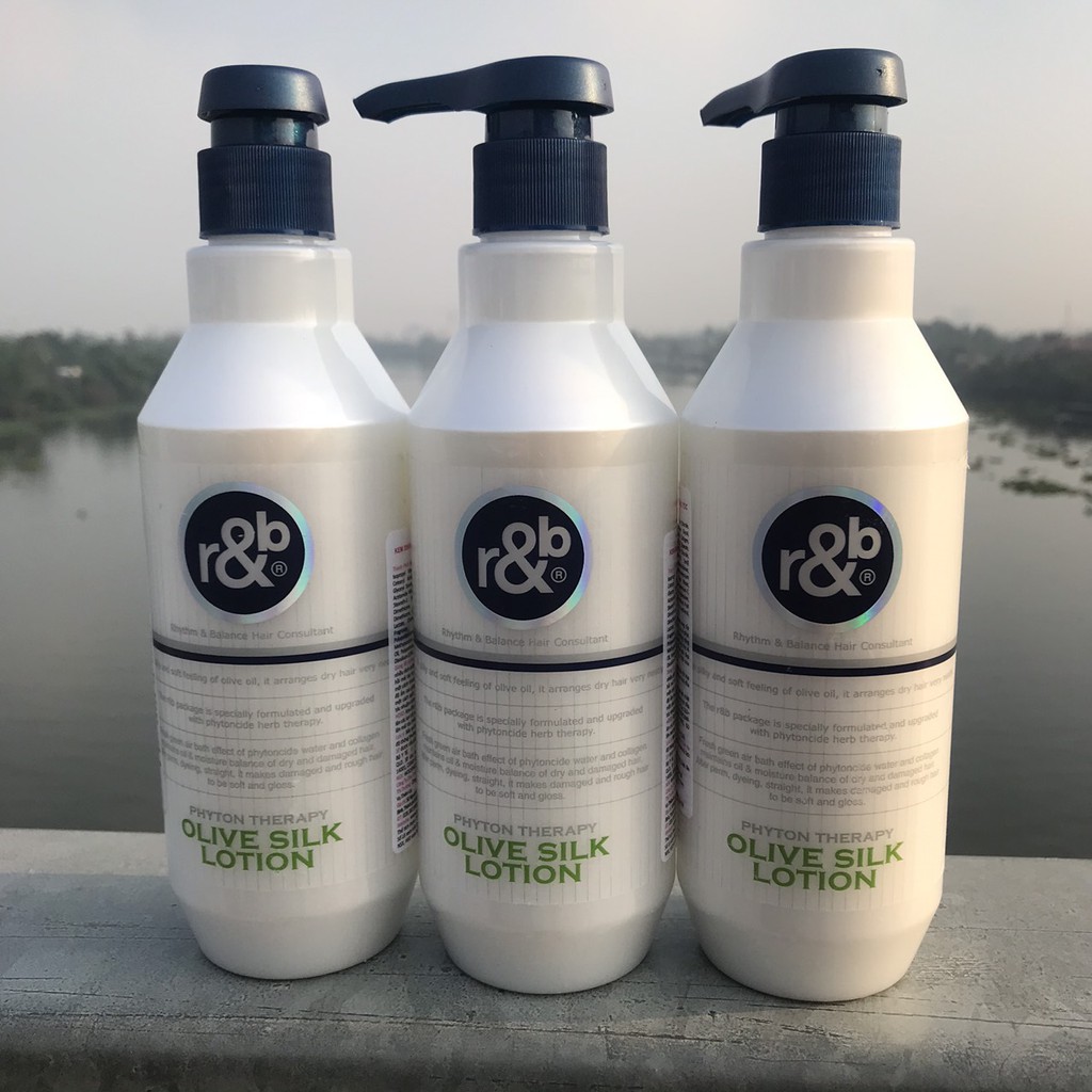 Kem dưỡng bóng tóc R&B Olive Silk Lotion
