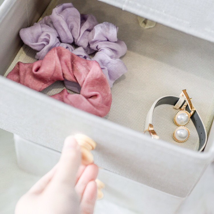 Tủ Vải Mini 3 tầng phong cách Hàn Quốc mới độc đáo