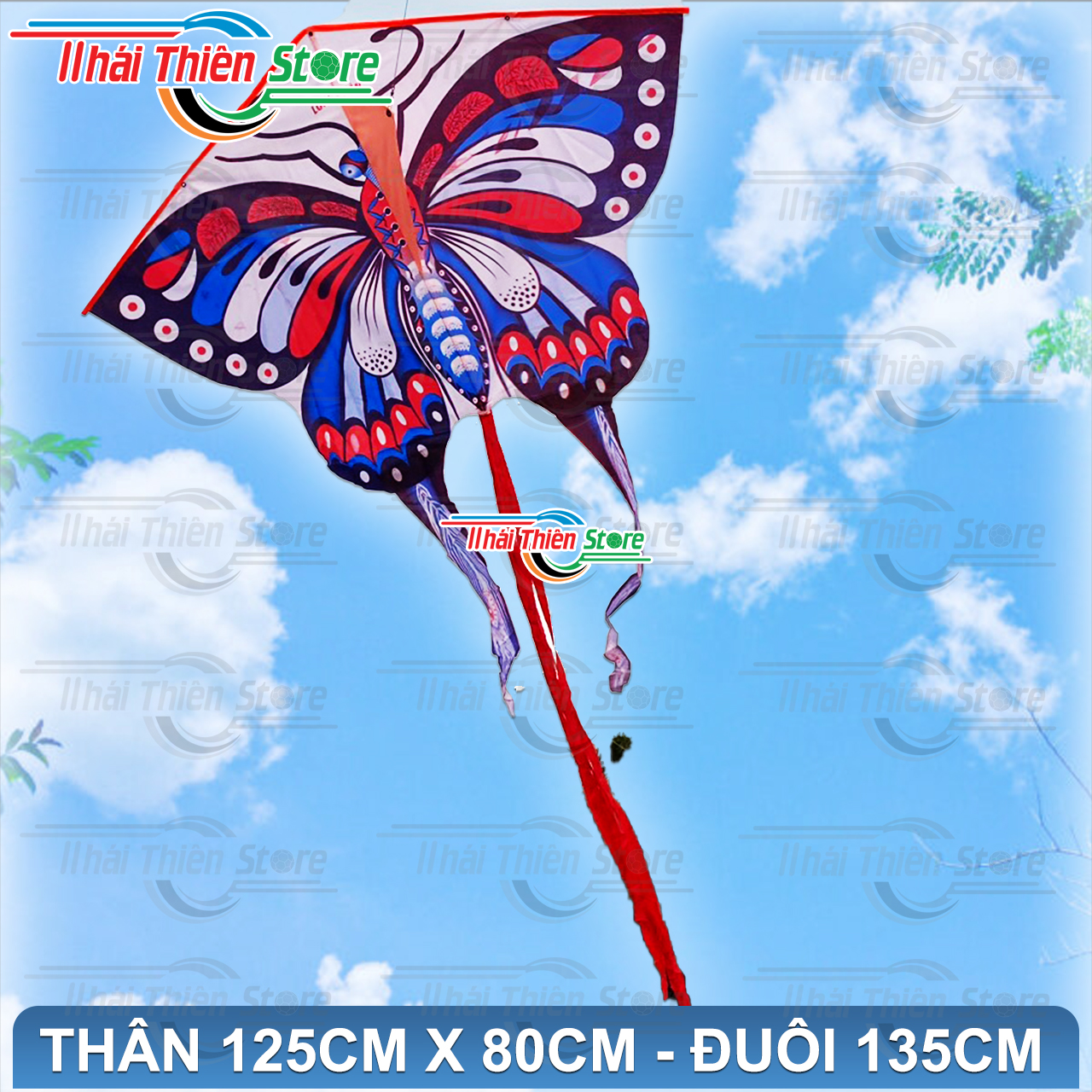 Diều Trẻ Em Hình Bướm Đại Long Vân