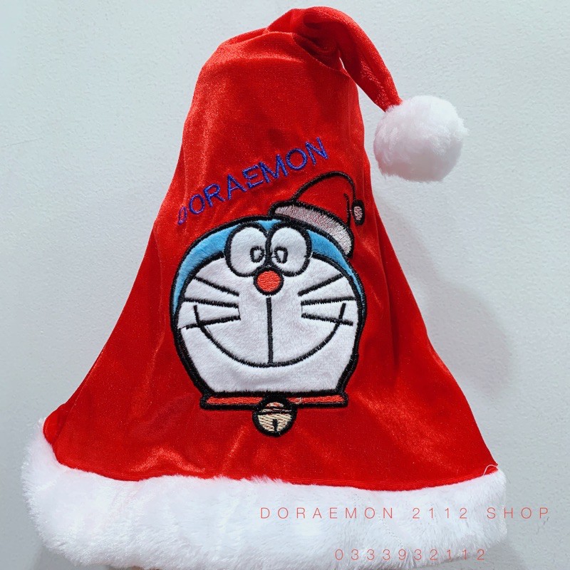 Nón giáng sinh noel doraemon