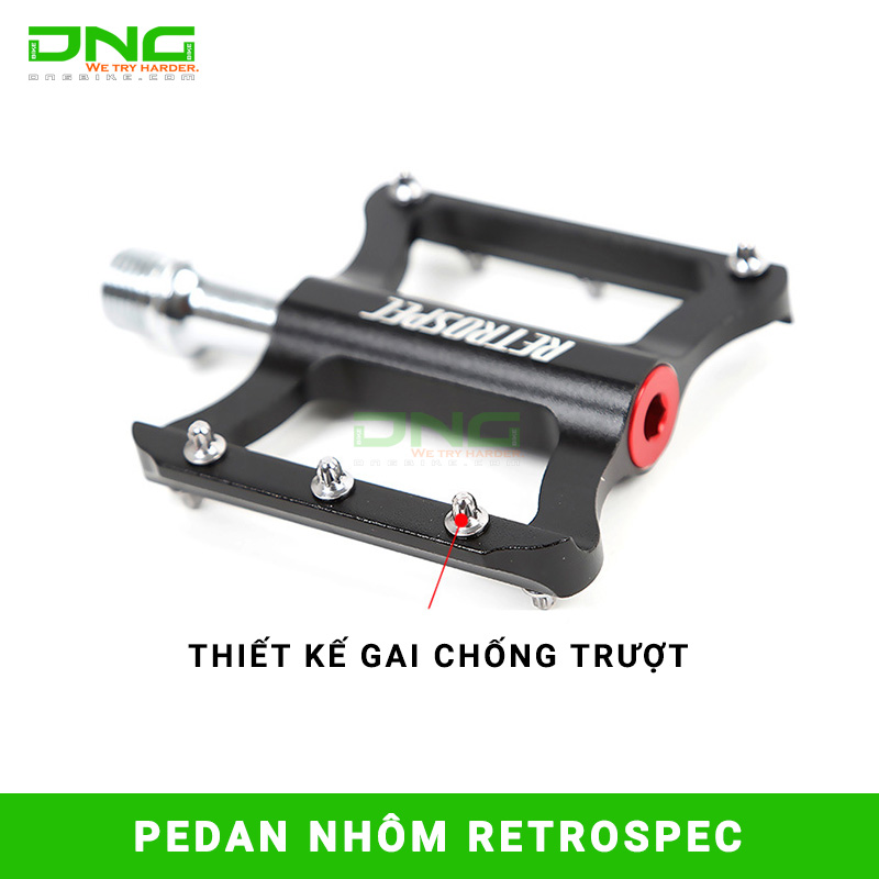 Pedan xe đạp RETROSPEC CNC