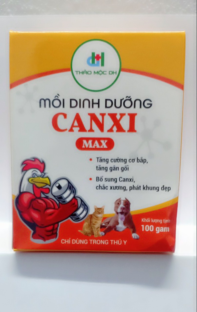 MỒI DINH DƯỠNG CANXI MAX lọ 100g