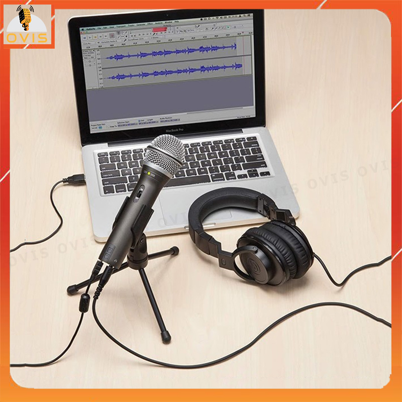 Samson Q2U - Micro USB Thu Âm Dynamic Sử Dụng 2 Chuẩn Kết Nối (USB 2.0 Digital và XLR Connector Analog)