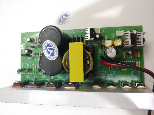 mạch công suất loa kéo nguồn 12v