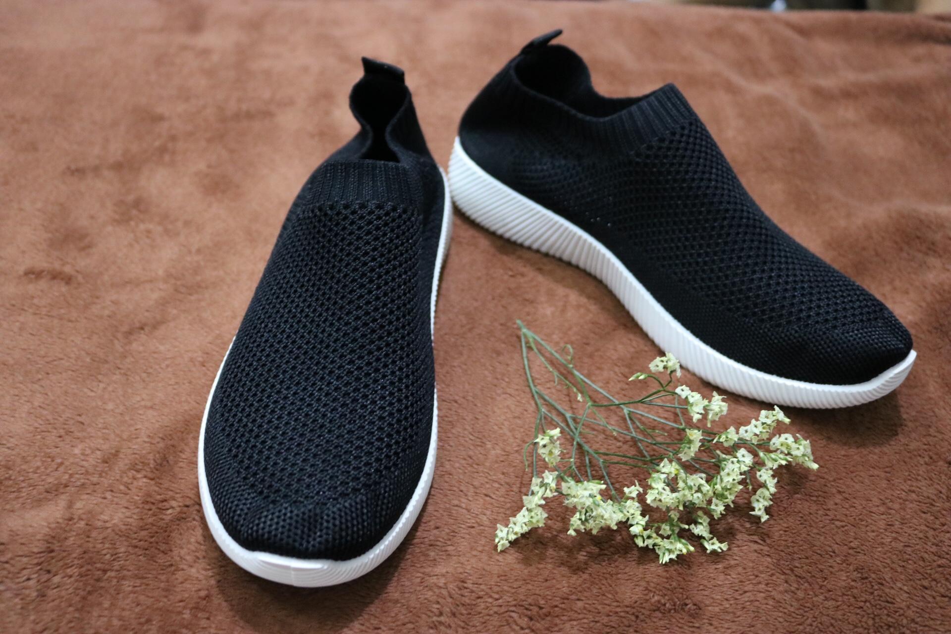Giày thể thao nữ sneaker cổ chun