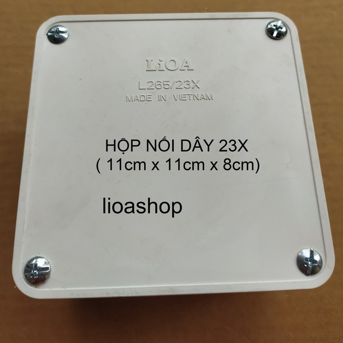 HỘP NỐI DÂY CHỐNG CHÁY LiOA.