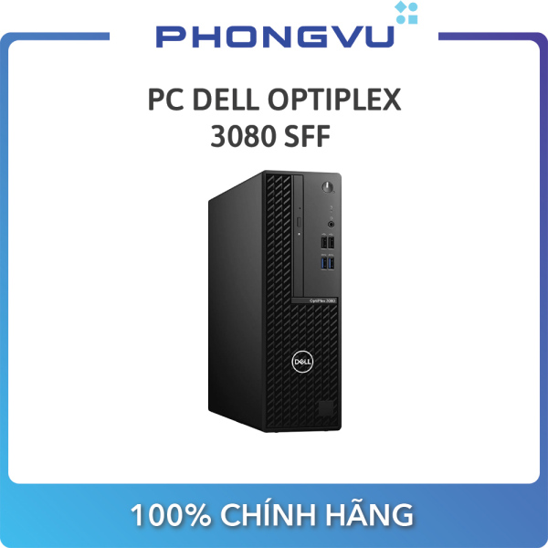 PC Dell OptiPlex 3080 SFF (i3 10100/4GB/1TB HDD/DVDRW/Fedora/) -  Bảo hành 12 tháng