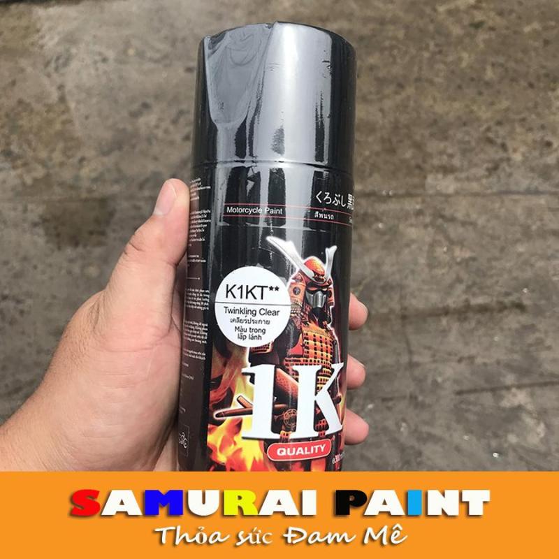 Chai phủ bóng lấp lánh K1KT Samurai